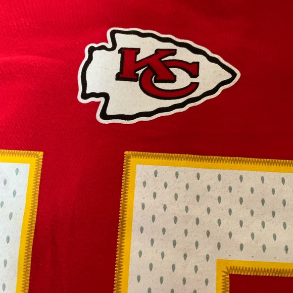 Patrick Mahomes KC lg red proline fanatics long sleeve tee - Picture 4 of 4